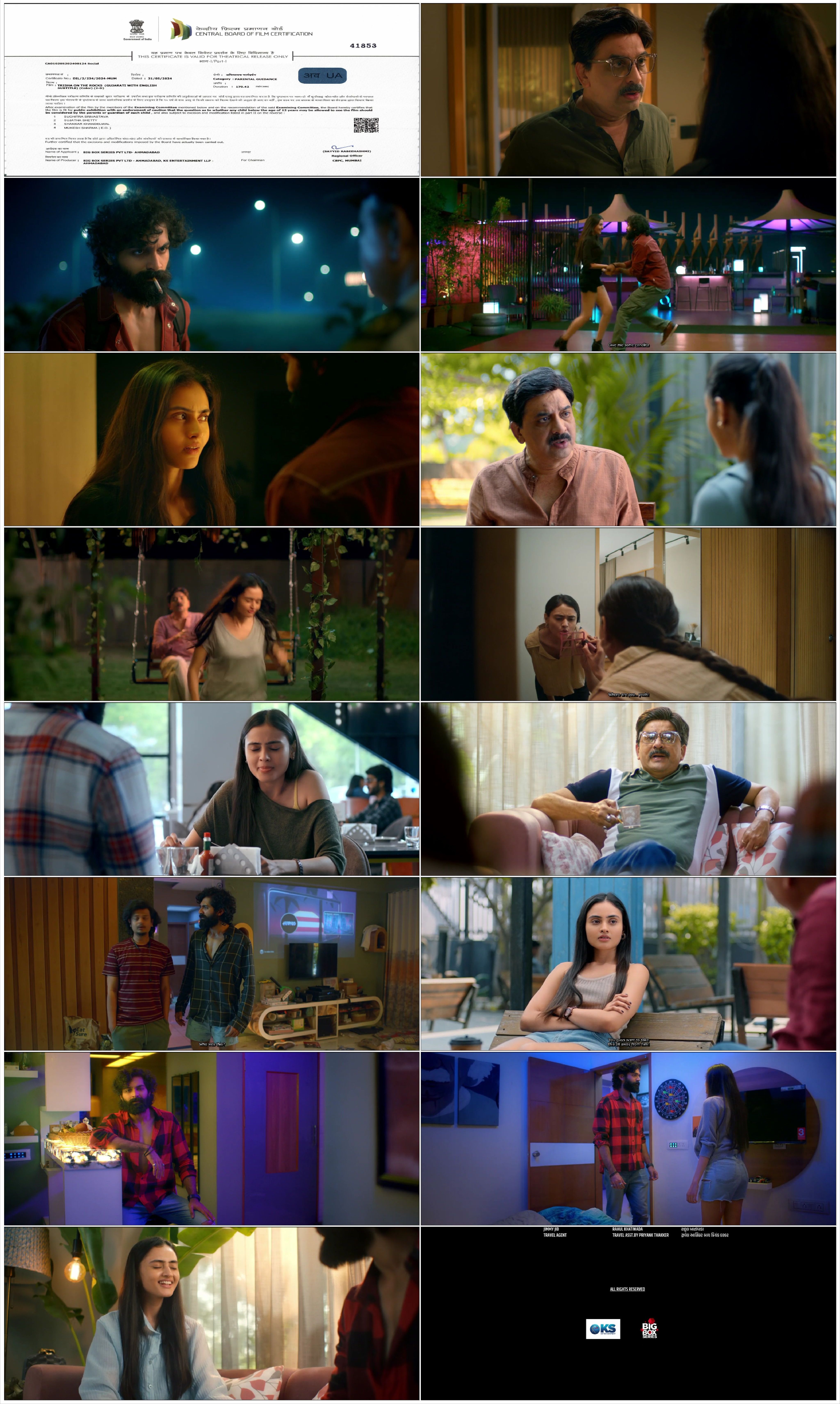 Trisha on the Rocks (2024) Hindi Dubbed