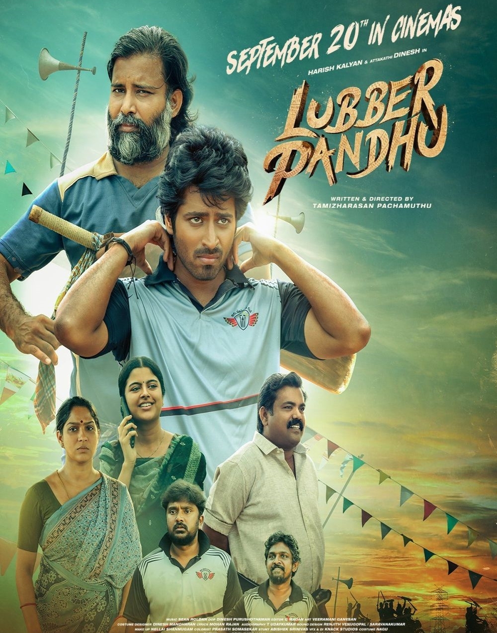 Lubber Pandhu (2024) Dual Audio [Hindi+Tamil]